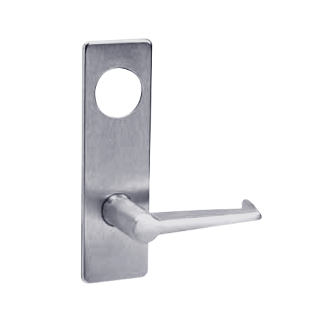 ML2032-ESN-626-CL7 Corbin Russwin ML2000 Series IC 7-Pin Less Core Mortise Institution Locksets with Essex Lever in Satin Chrome