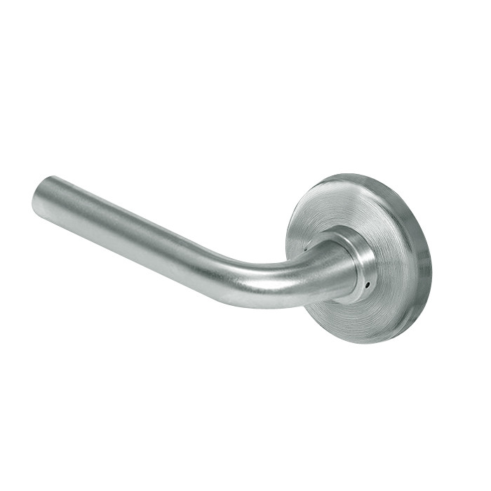 45HW7TDEL12H619 Best 40HW series Single Key Deadbolt Fail Safe Electromechanical Mortise Lever Lock with Solid Tube w/ No Return Style in Satin Nickel