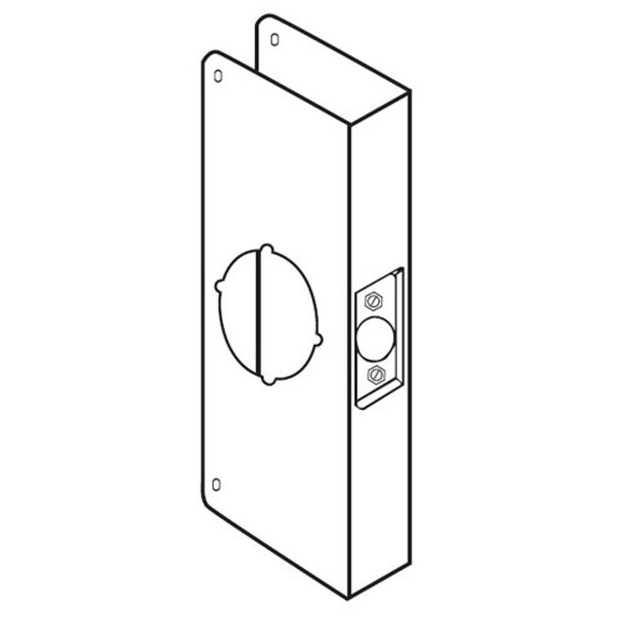 3-10B-CW Don Jo Classic Wrap Around Plate