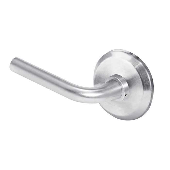 45HW7TWEL12S625RQE Best 40HW series Double Key Deadbolt Fail Safe Electromechanical Mortise Lever Lock with Solid Tube w/ No Return Style in Bright Chrome