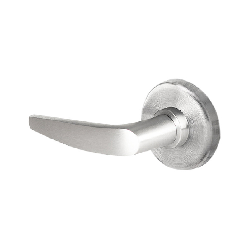 45HW7TDEL16H625RQE Best 40HW series Single Key Deadbolt Fail Safe Electromechanical Mortise Lever Lock with Curved w/ No Return Style in Bright Chrome