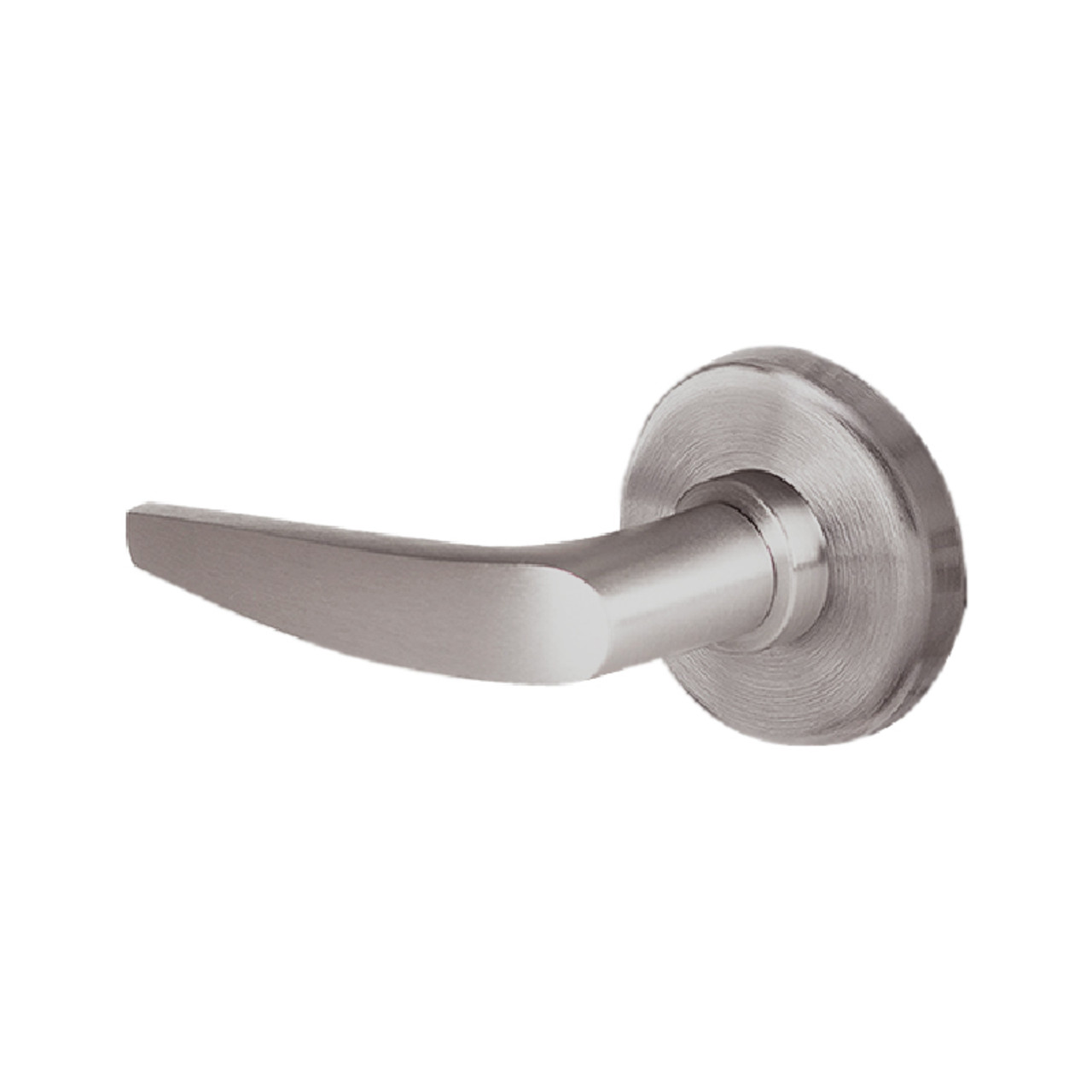 45HW7DEU16H63012V Best 40HW series Single Key Latch Fail Secure Electromechanical Mortise Lever Lock with Curved w/ No Return Style in Satin Stainless Steel