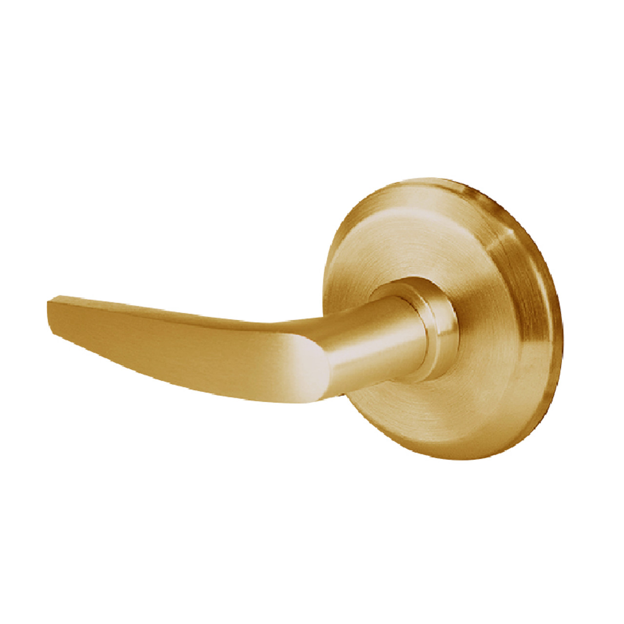 45HW7DEU16S612RQE Best 40HW series Single Key Latch Fail Secure Electromechanical Mortise Lever Lock with Curved w/ No Return Style in Satin Bronze