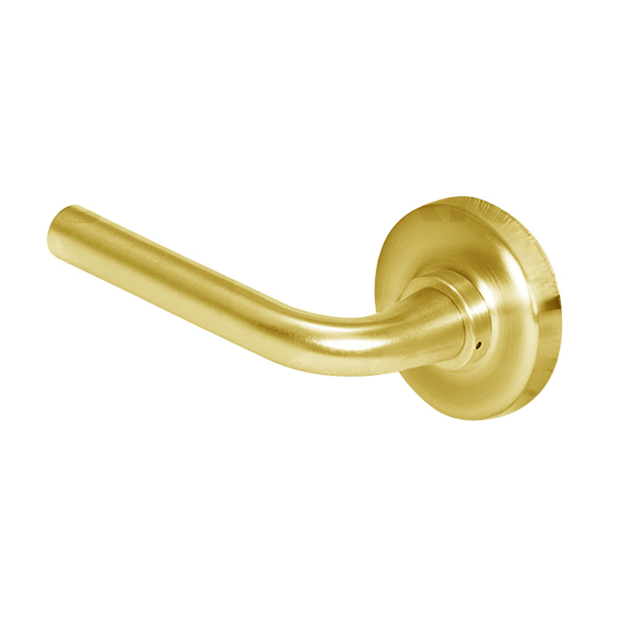 45HW7DEU12R606RQE12V Best 40HW series Single Key Latch Fail Secure Electromechanical Mortise Lever Lock with Solid Tube w/ No Return Style in Satin Brass