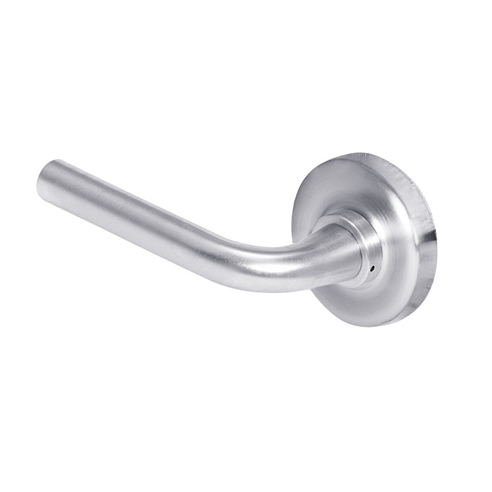 45HW7TDEU12R626RQE12V Best 40HW series Single Key Deadbolt Fail Secure Electromechanical Mortise Lever Lock with Solid Tube w/ No Return Style in Satin Chrome