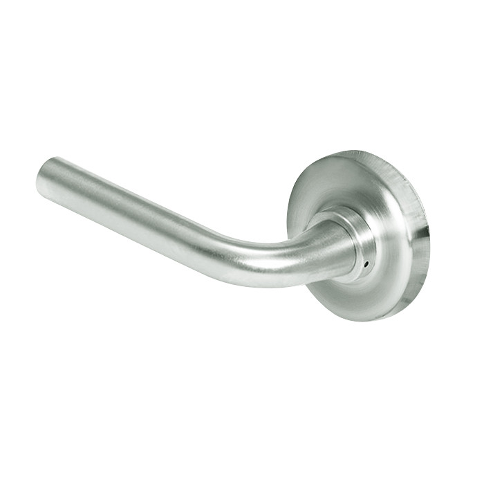 45HW7TDEU12R619RQE12V Best 40HW series Single Key Deadbolt Fail Secure Electromechanical Mortise Lever Lock with Solid Tube w/ No Return Style in Satin Nickel