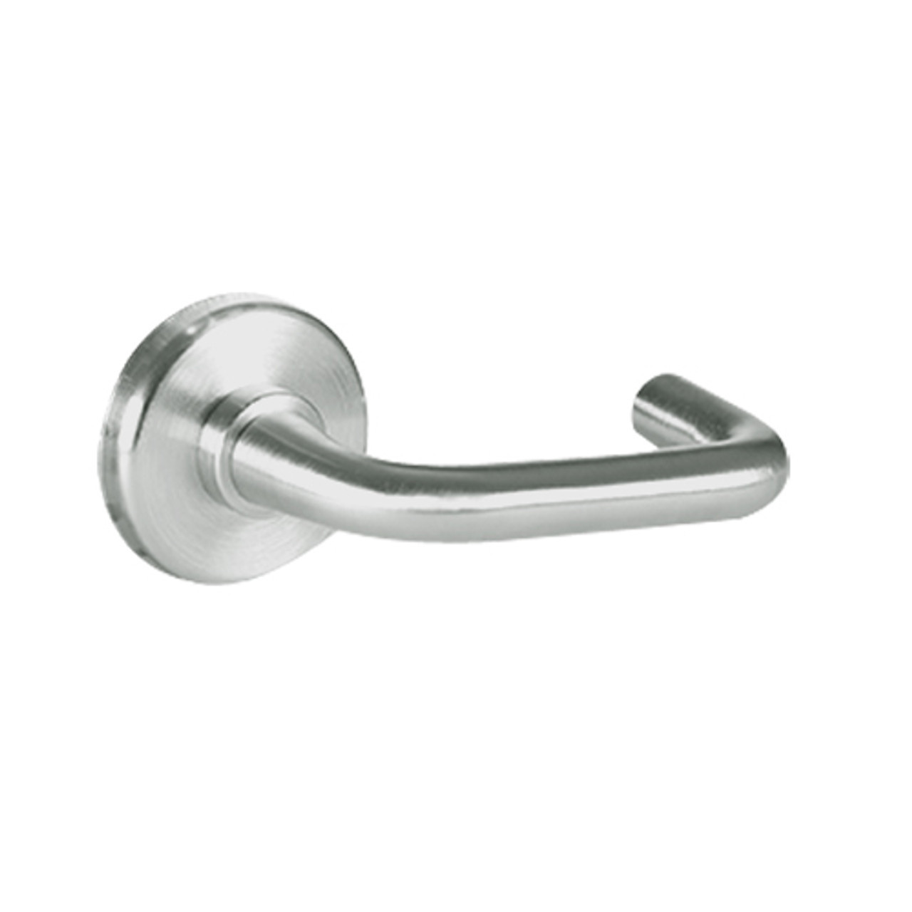 45HW7TWEU3S619RQE12V Best 40HW series Double Key Deadbolt Fail Secure Electromechanical Mortise Lever Lock with Solid Tube w/ Return Style in Satin Nickel