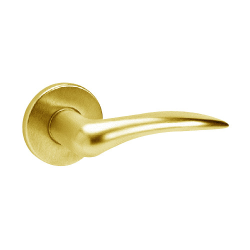 ML2073-DSA-605-LH Corbin Russwin ML2000 Series Mortise Classroom Security Locksets with Dirke Lever and Deadbolt in Bright Brass