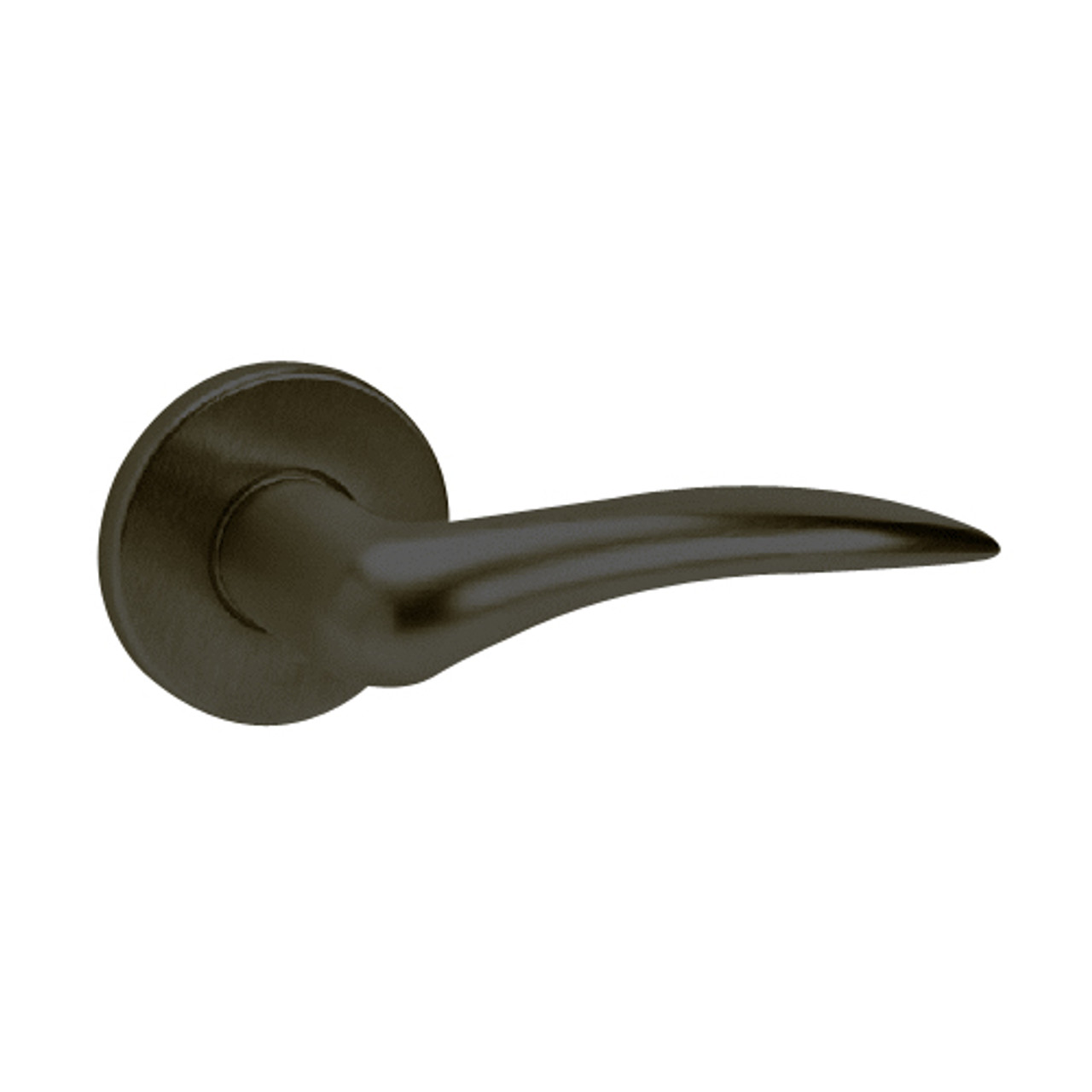 ML2052-DSA-613-CL7-LH Corbin Russwin ML2000 Series IC 7-Pin Less Core Mortise Classroom Intruder Locksets with Dirke Lever in Oil Rubbed Bronze