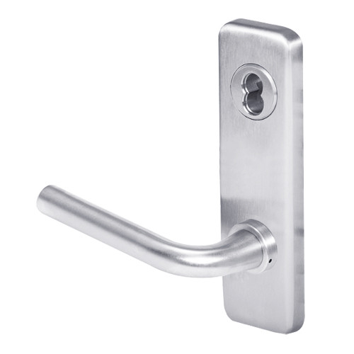45HW7DEU12J625RQE Best 40HW series Single Key Latch Fail Secure Electromechanical Mortise Lever Lock with Solid Tube w/ No Return Style in Bright Chrome