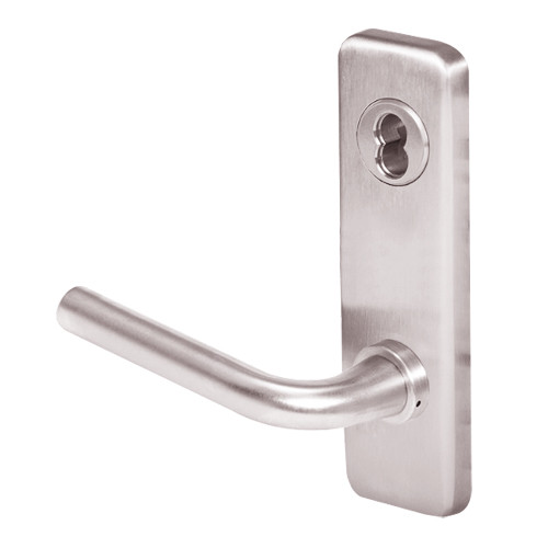 45HW7TWEU12J62912V Best 40HW series Double Key Deadbolt Fail Secure Electromechanical Mortise Lever Lock with Solid Tube w/ No Return Style in Bright Stainless Steel