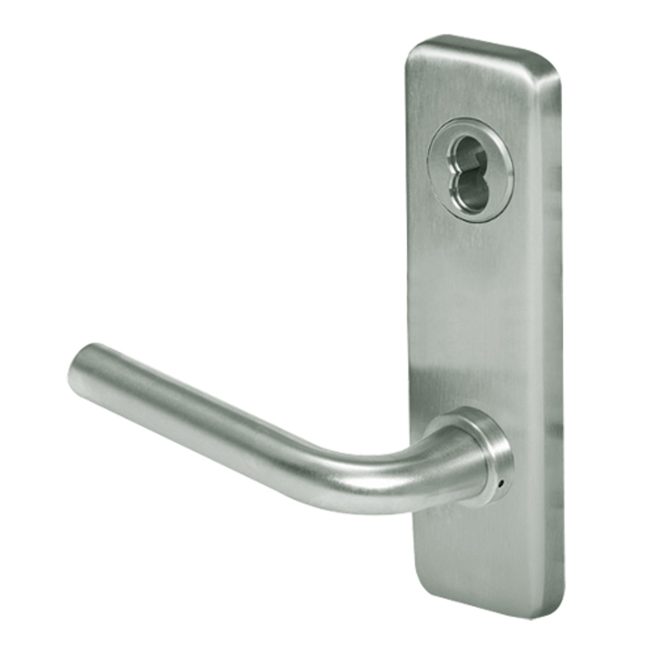 45HW7TWEL12J619RQE12V Best 40HW series Double Key Deadbolt Fail Safe Electromechanical Mortise Lever Lock with Solid Tube w/ No Return Style in Satin Nickel
