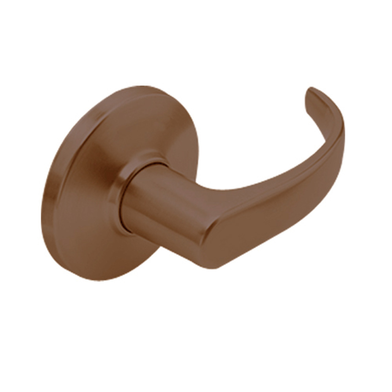 9K30NX16DSTK690LM Best 9K Series Passage Heavy Duty Cylindrical Lever Locks with Curved Without Return Lever Design in Dark Bronze