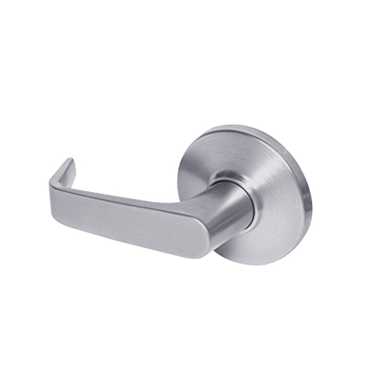 9K30LL15DSTK626LM Best 9K Series Hospital Privacy Heavy Duty Cylindrical Lever Locks with Contour Angle with Return Lever Design in Satin Chrome