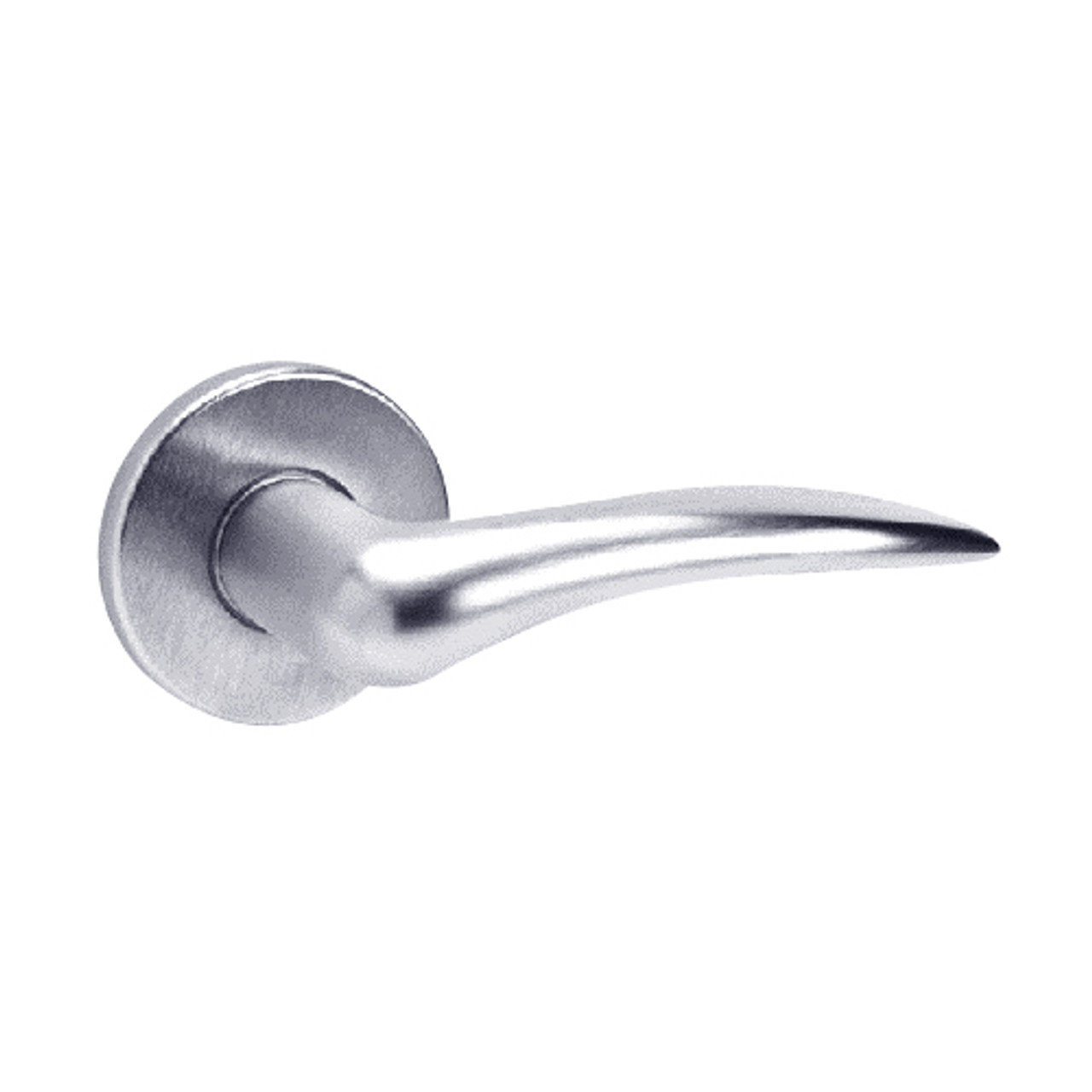 ML2062-DSF-625-CL6-RH Corbin Russwin ML2000 Series IC 6-Pin Less Core Mortise Intruder Locksets with Dirke Lever with Deadbolt in Bright Chrome