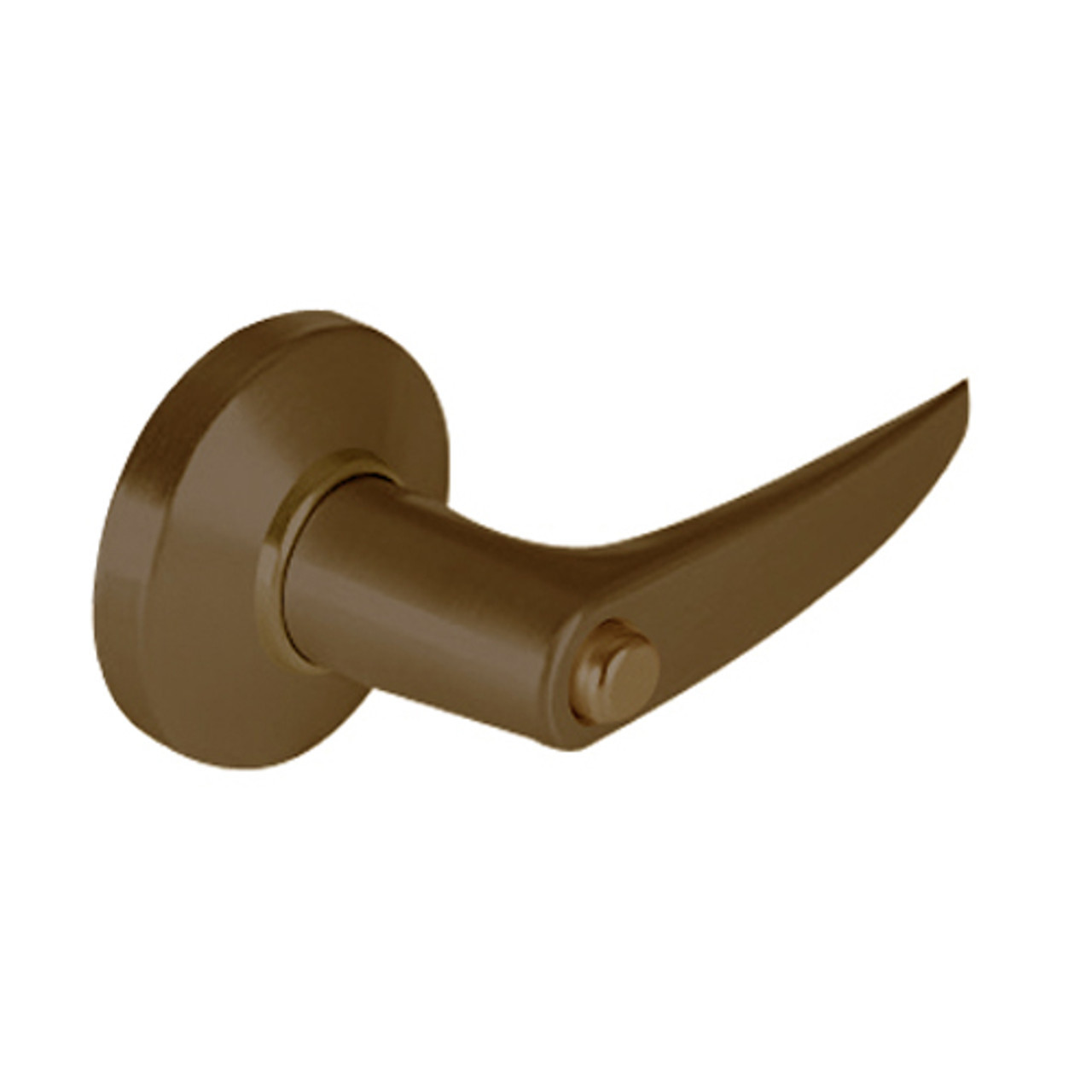 9K30L16CSTK690LM Best 9K Series Privacy Heavy Duty Cylindrical Lever Locks with Curved Without Return Lever Design in Dark Bronze