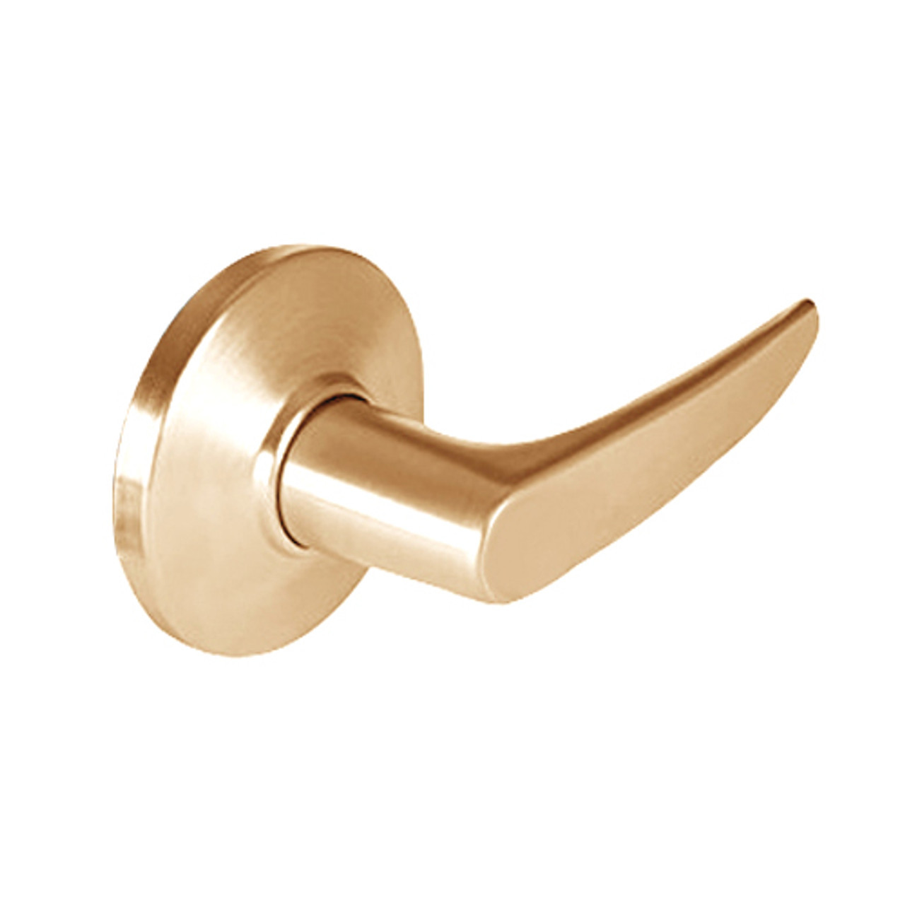 9K30M16DSTK611LM Best 9K Series Communicating Heavy Duty Cylindrical Lever Locks with Curved Without Return Lever Design in Bright Bronze