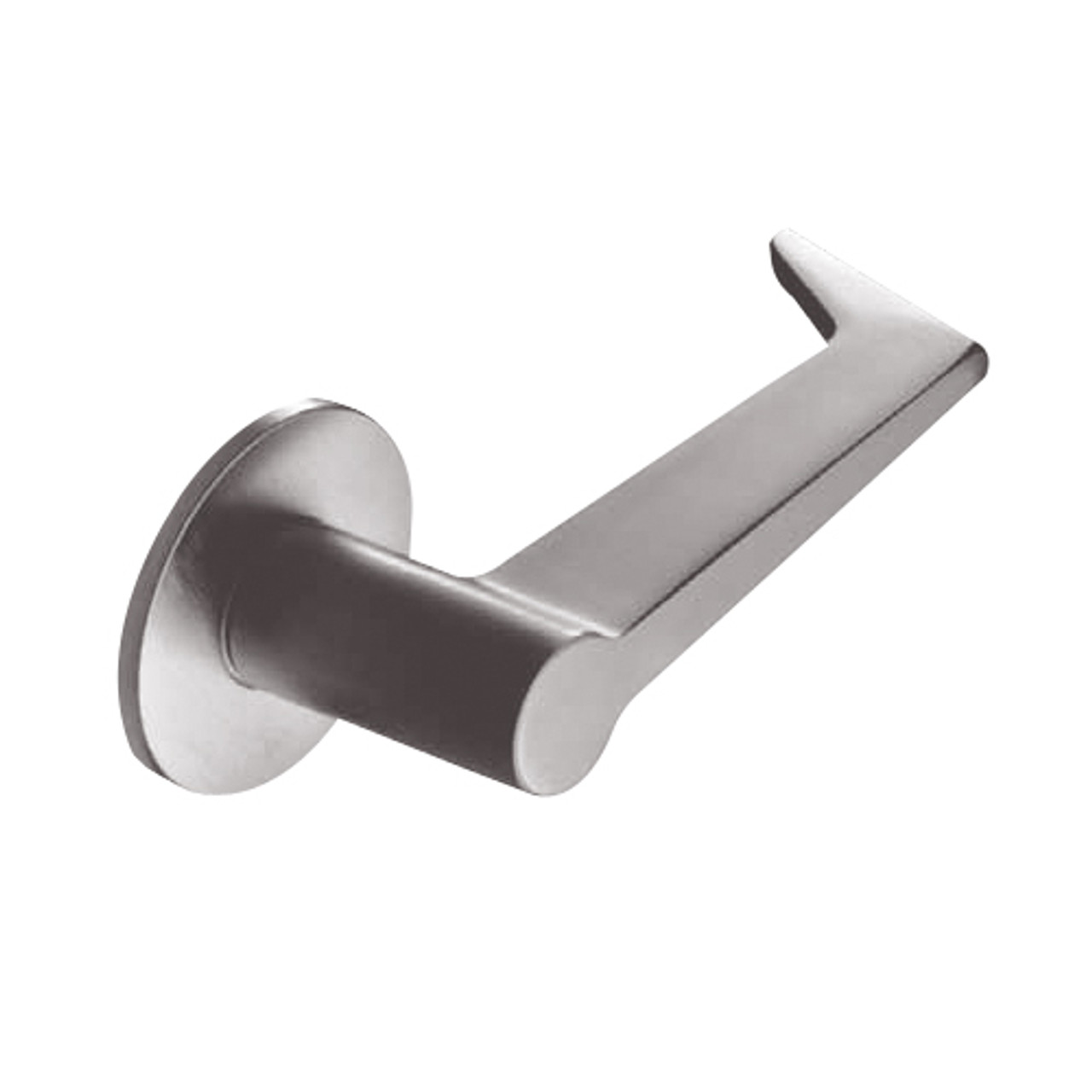 ML2052-ESF-629-LC Corbin Russwin ML2000 Series Mortise Classroom Intruder Locksets with Essex Lever in Bright Stainless Steel
