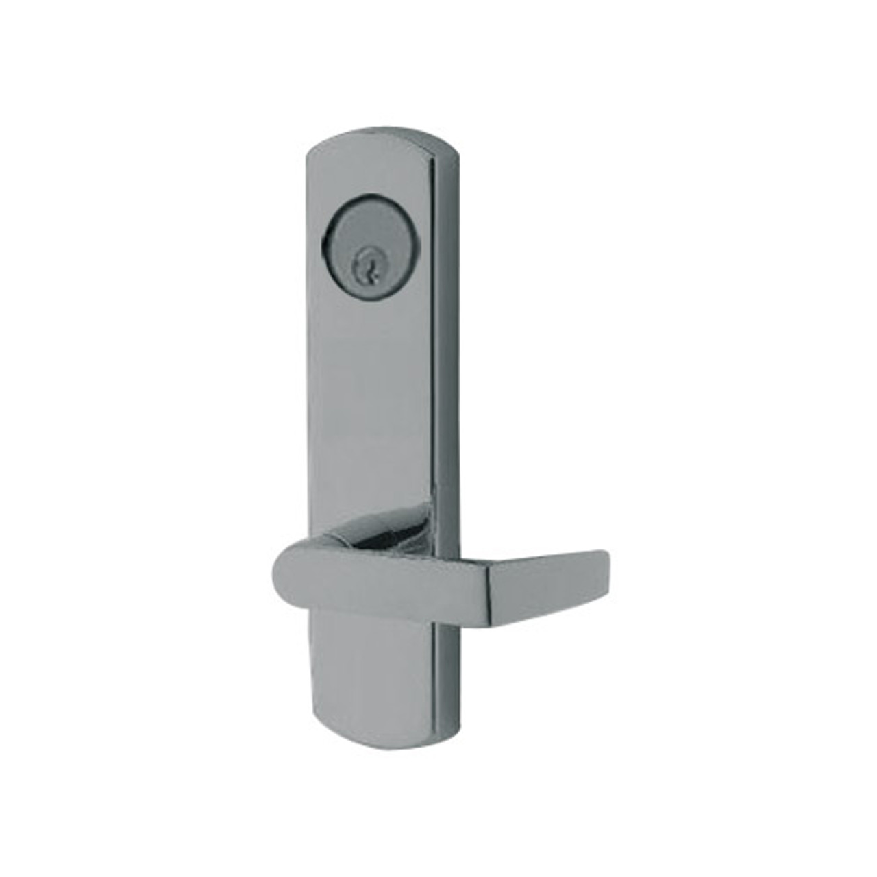 3080E-03-0-94-30 US32D Adams Rite Electrified Entry Trim with Square Lever in Satin Stainless Finish