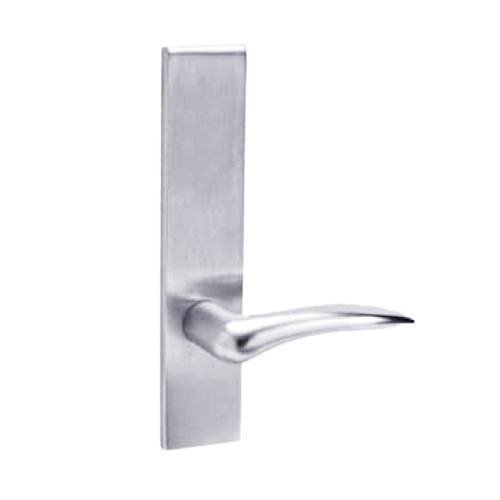 ML2060-DSR-625-LH Corbin Russwin ML2000 Series Mortise Privacy Locksets with Dirke Lever in Bright Chrome