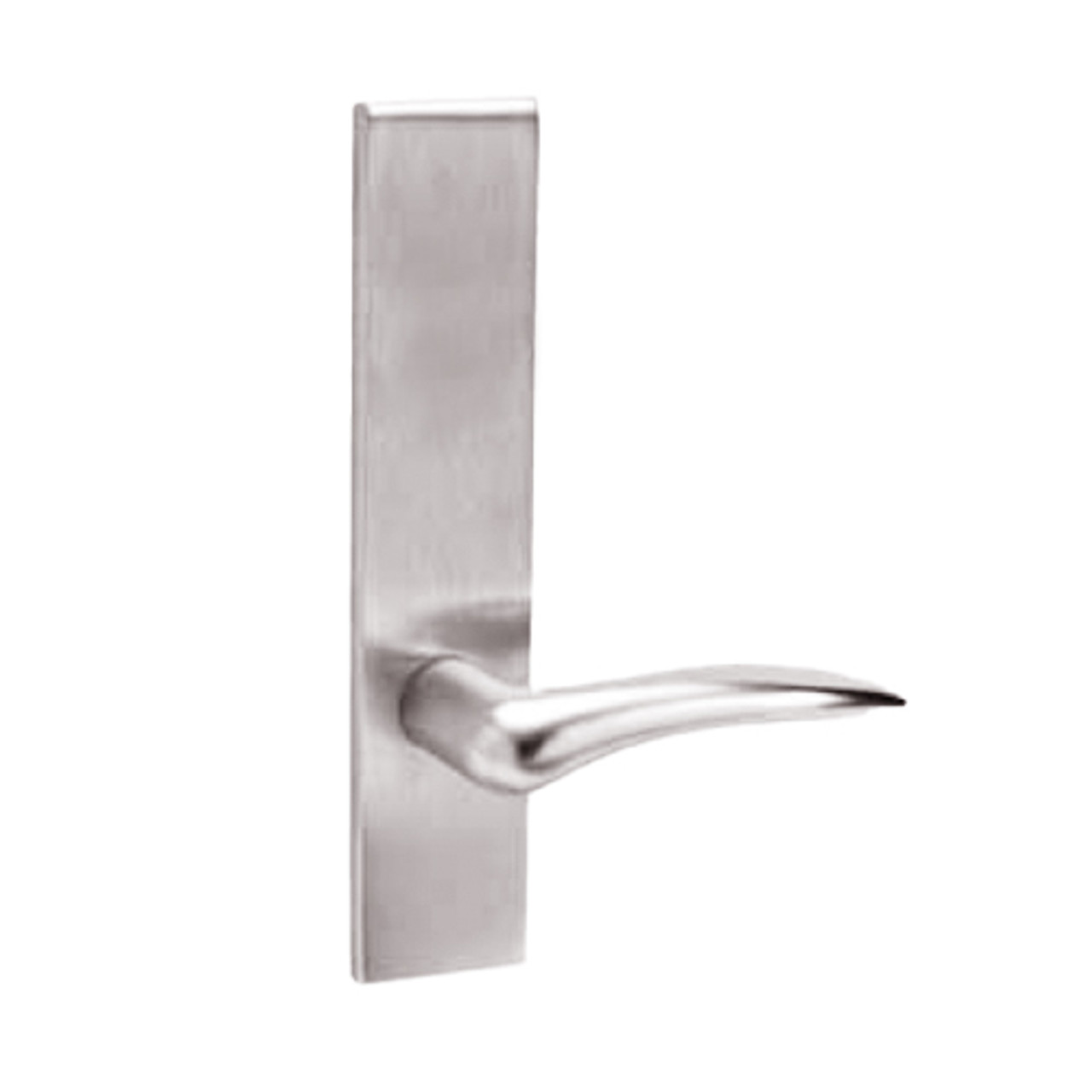 ML2060-DSR-629-LH Corbin Russwin ML2000 Series Mortise Privacy Locksets with Dirke Lever in Bright Stainless Steel