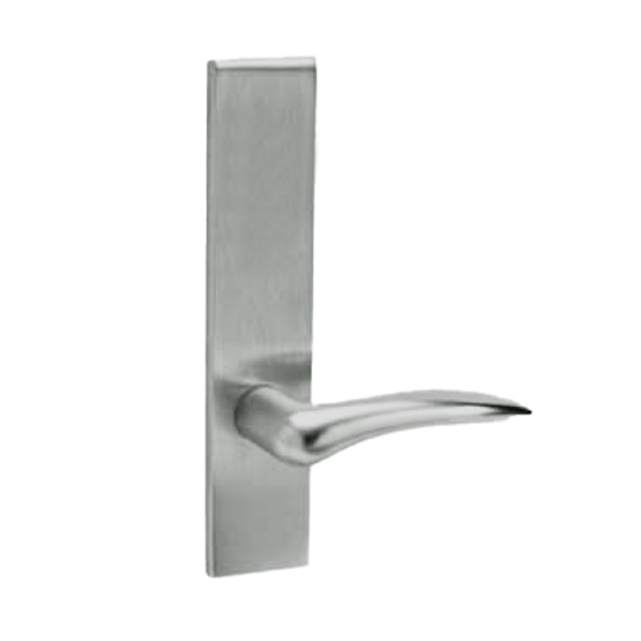 ML2010-DSR-619-LH-M31 Corbin Russwin ML2000 Series Mortise Passage Trim Pack with Dirke Lever in Satin Nickel