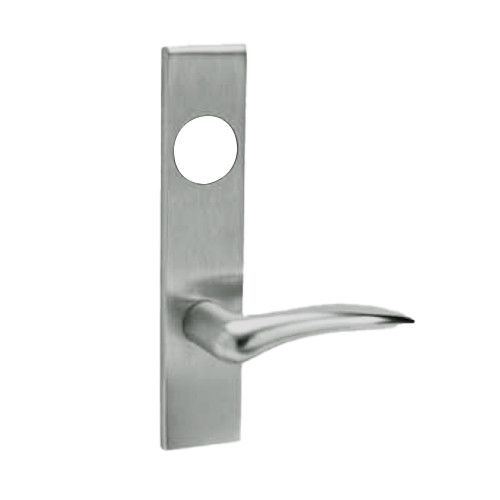 ML2053-DSR-619-LH-M31 Corbin Russwin ML2000 Series Mortise Entrance Trim Pack with Dirke Lever in Satin Nickel