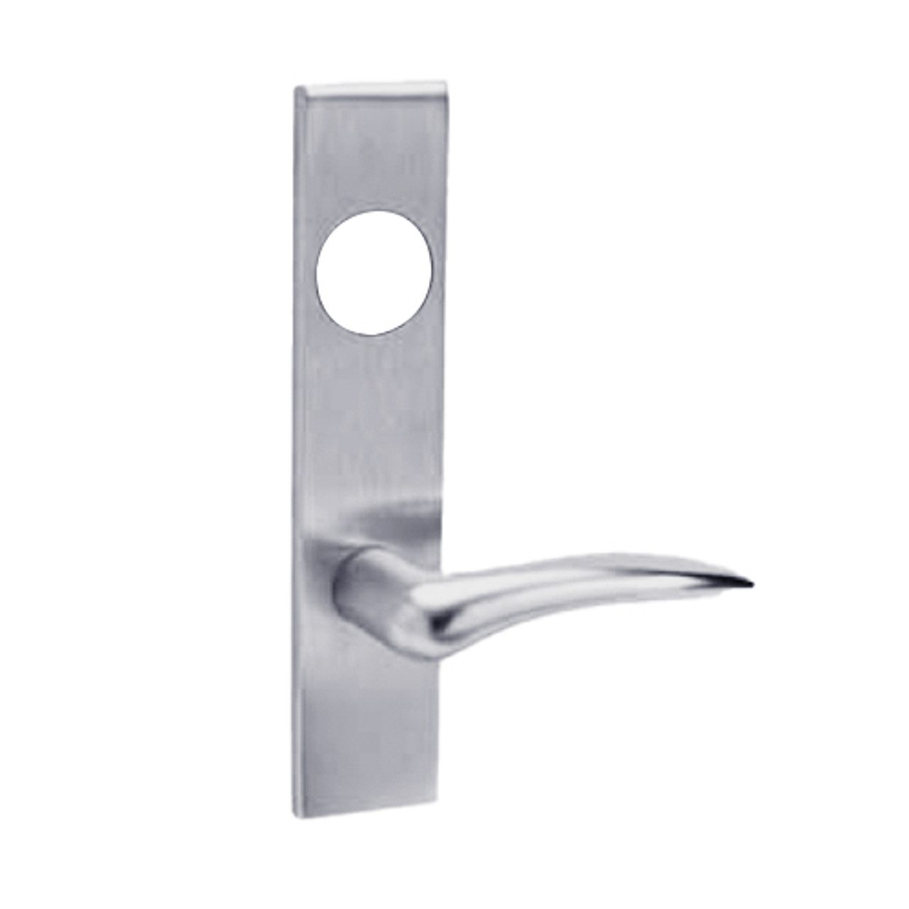 ML2067-DSR-626-LC-LH Corbin Russwin ML2000 Series Mortise Apartment Locksets with Dirke Lever in Satin Chrome