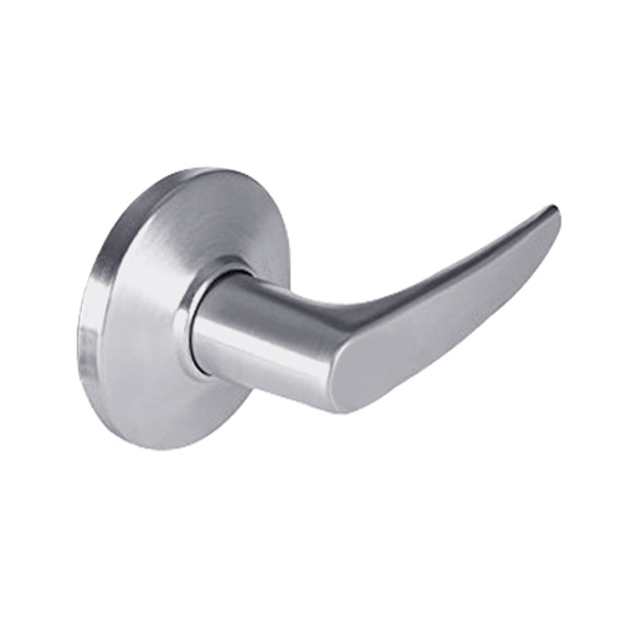 9K50Y16DS3626LM Best 9K Series Exit Heavy Duty Cylindrical Lever Locks with Curved Without Return Lever Design in Satin Chrome