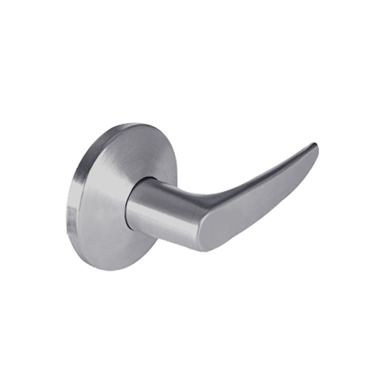 9K50Y16LS3626LM Best 9K Series Exit Heavy Duty Cylindrical Lever Locks with Curved Without Return Lever Design in Satin Chrome