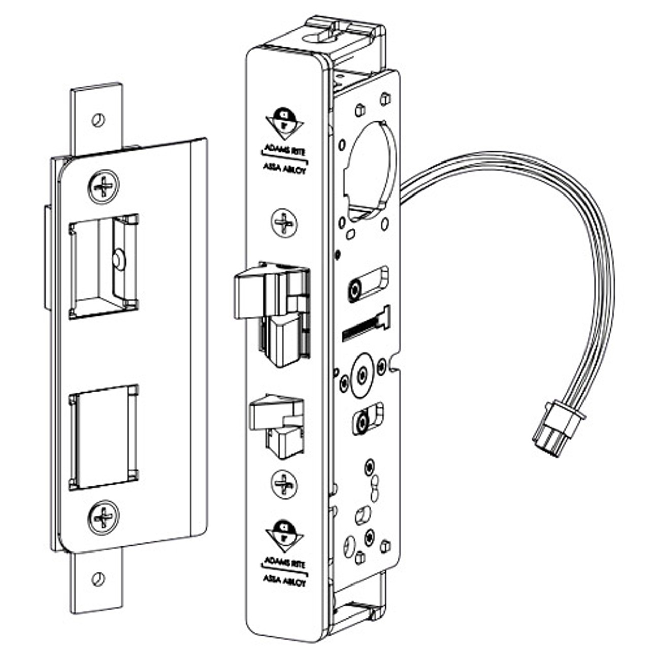 4300-20-101-628 Adams Rite Electrified Deadlatch