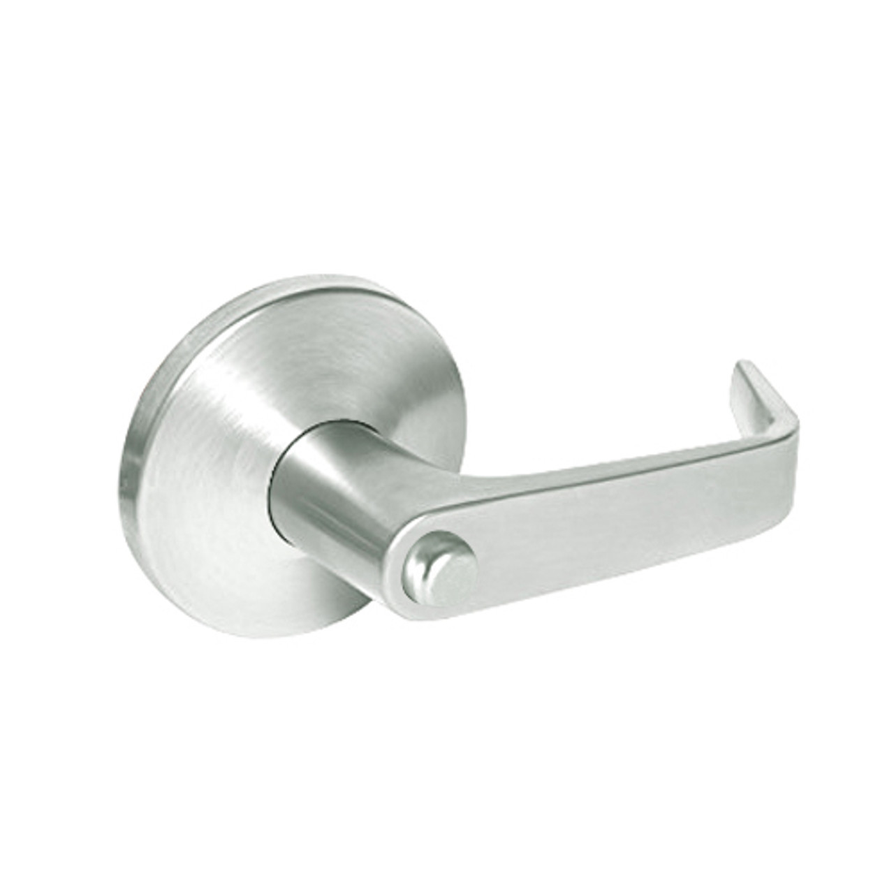 9K50LL15LS3618LM Best 9K Series Hospital Privacy Heavy Duty Cylindrical Lever Locks with Contour Angle with Return Lever Design in Bright Nickel
