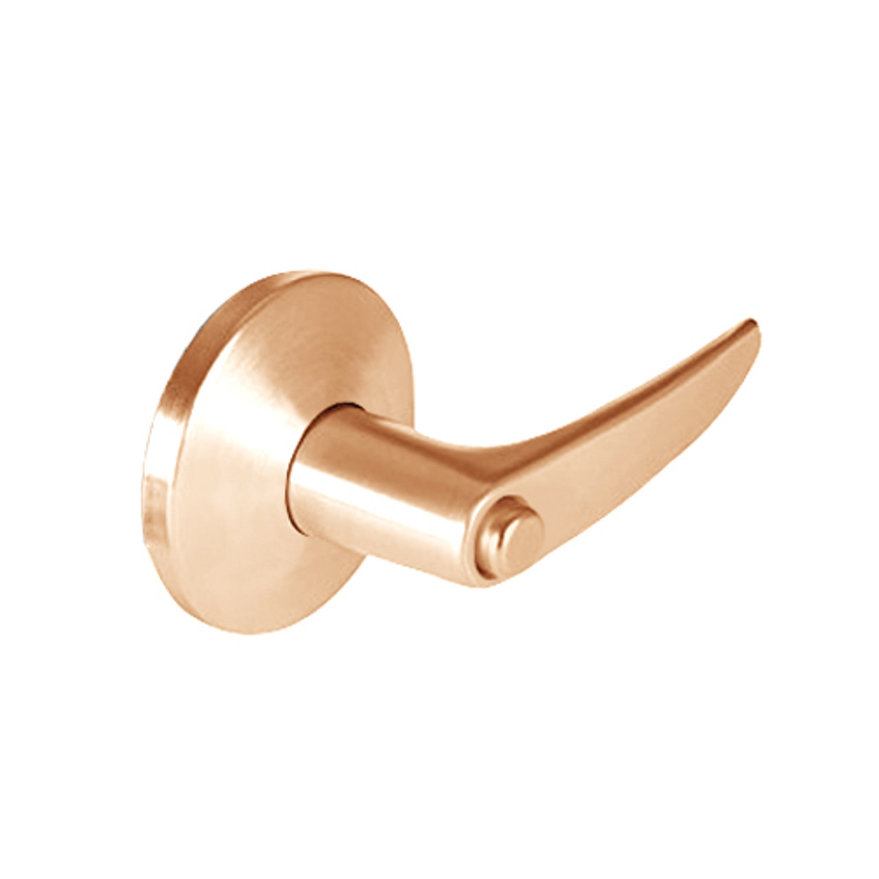 9K50LL16LS3611LM Best 9K Series Hospital Privacy Heavy Duty Cylindrical Lever Locks with Curved Without Return Lever Design in Bright Bronze