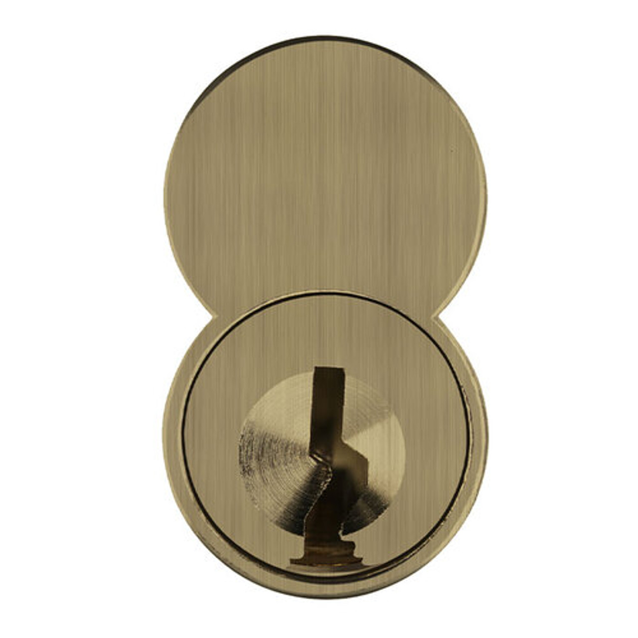7CS-6-J-1-606 Stanley SFIC 6-Pin - J Keyway Uncombinated in Satin Brass