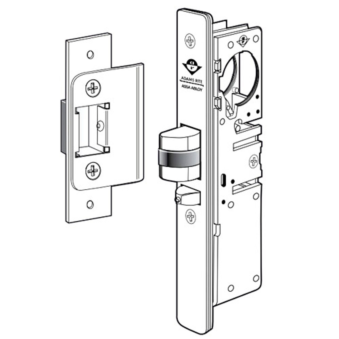 4510-16-117-628 Adams Rite Standard Deadlatch