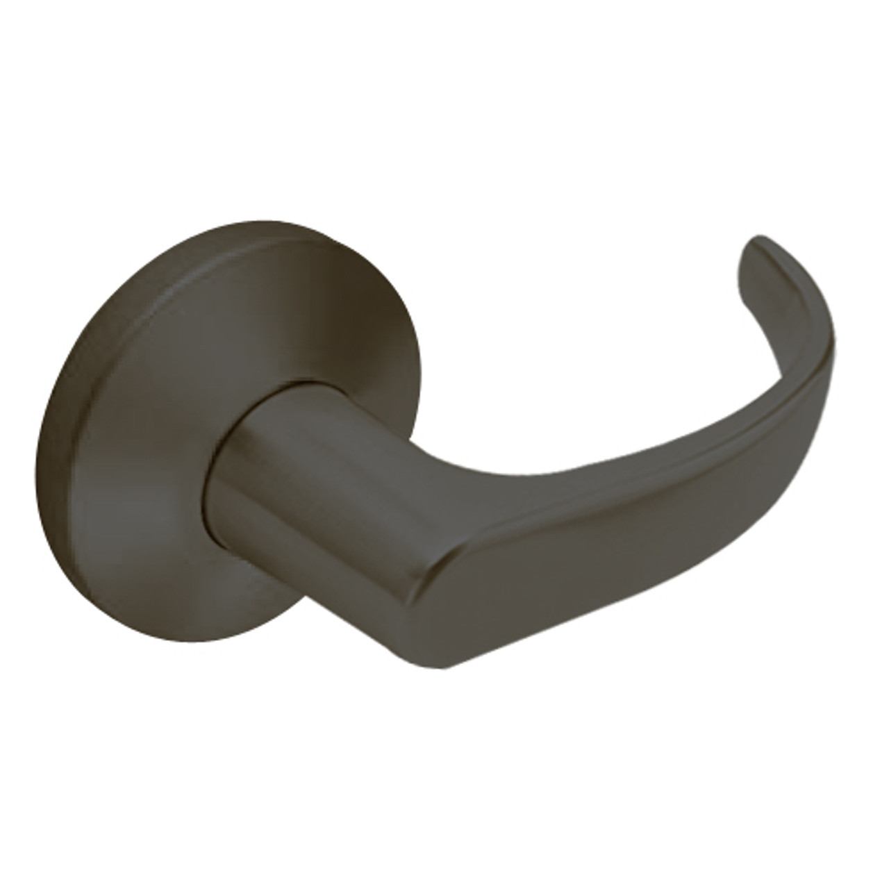 9KW37DEU14KS3613RQELM Best 9KW Series Fail Secure Electromechanical Heavy Duty Cylindrical Lock with Curved w/ Return Style in Oil Rubbed Bronze