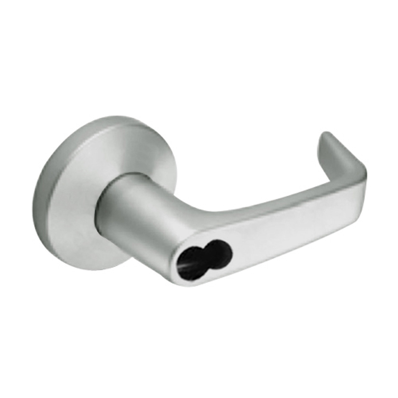 9KW47DEU15KSTK619LM Best 9KW Series Fail Secure Electromechanical Heavy Duty Cylindrical Lock with Contour w/ Angle Return Style in Satin Nickel