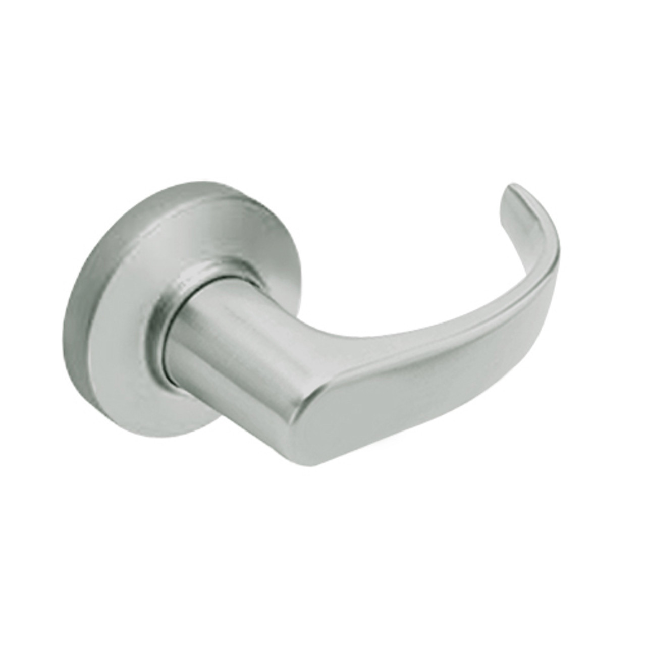 9KW47DEL14CSTK619RQELM Best 9KW Series Fail Safe Electromechanical Heavy Duty Cylindrical Lock with Curved w/ Return Style in Satin Nickel