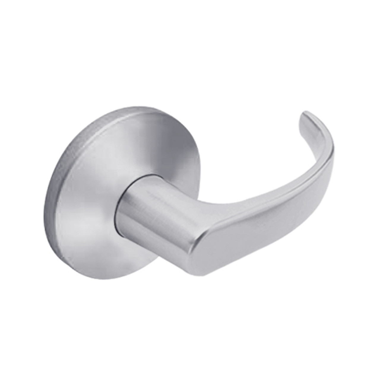 9KW57DEU14LS3626 Best 9KW Series Fail Secure Electromechanical Heavy Duty Cylindrical Lock with Curved w/ Return Style in Satin Chrome