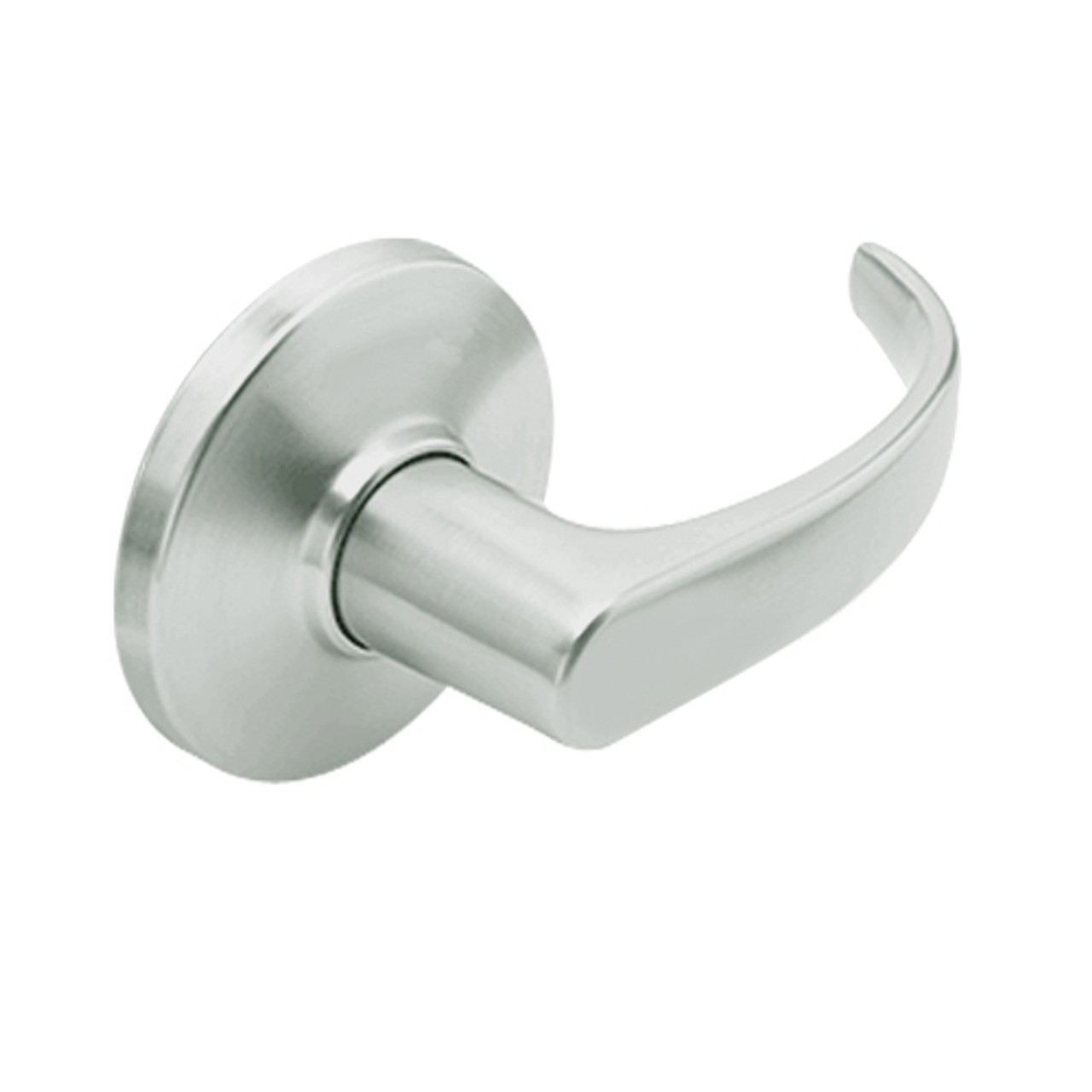 9KW57DEL14DSTK619LM Best 9KW Series Fail Safe Electromechanical Heavy Duty Cylindrical Lock with Curved w/ Return Style in Satin Nickel