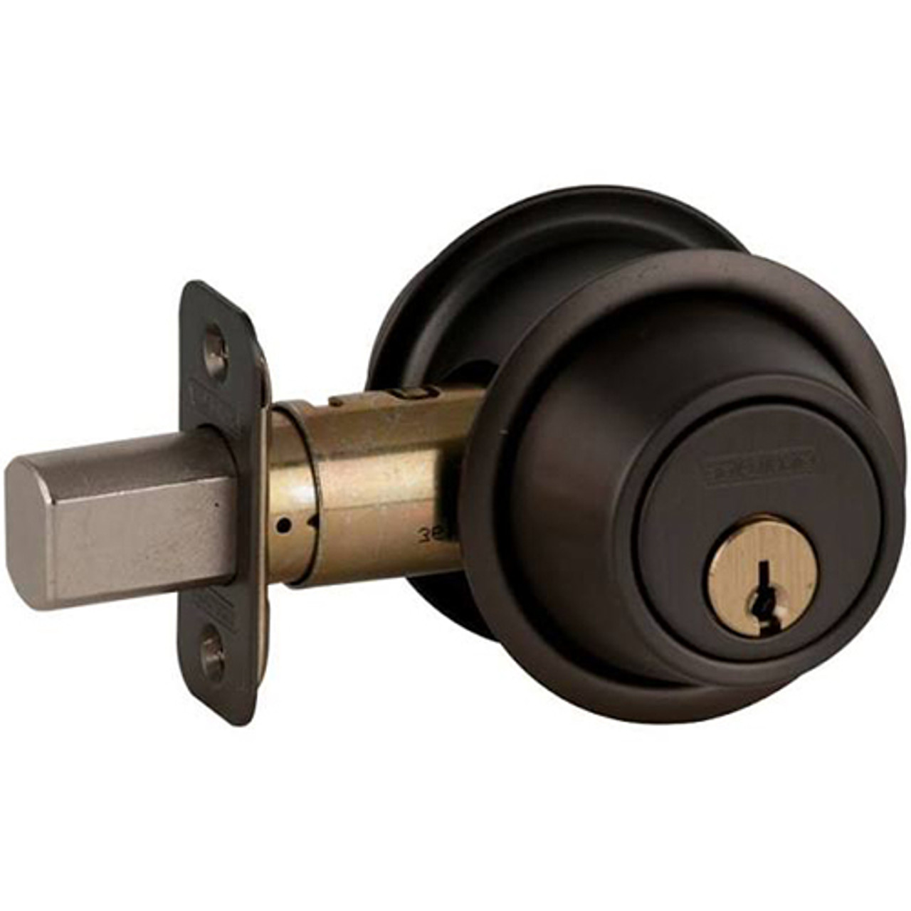 B562P-613 Schlage Grade 2 Double Cylinder Deadbolt in Oil Rubbed Bronze