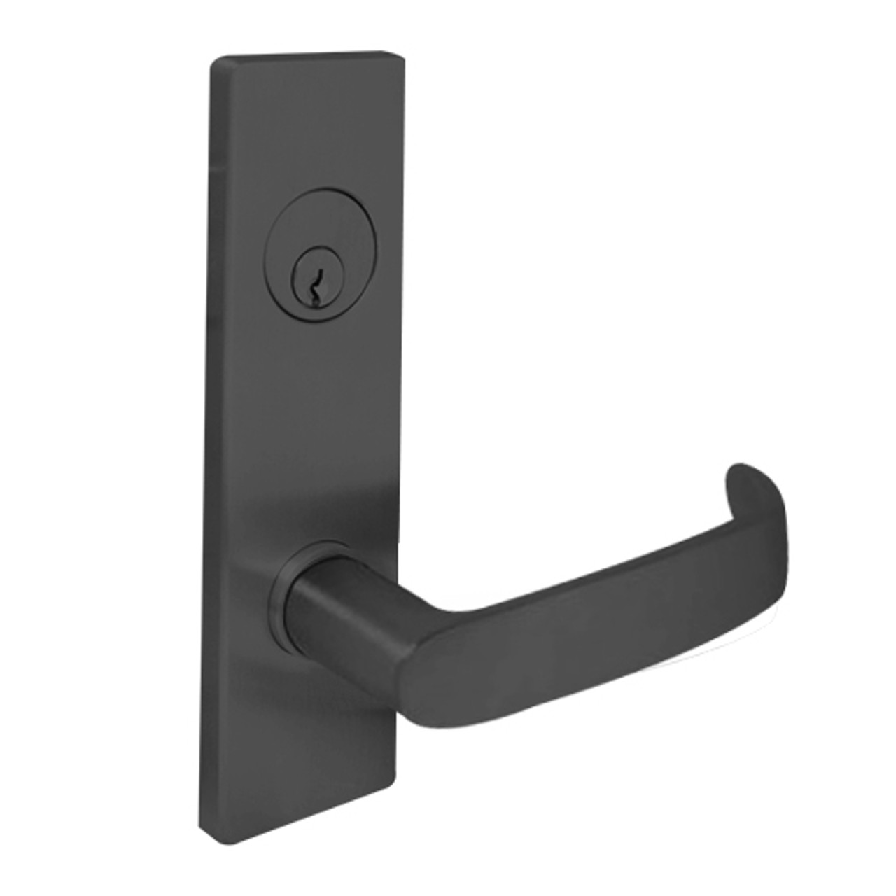 MSE-R-I-20-622-IC TownSteel Single Cylinder Entrance / Apartment Heavy Duty Low Escutcheon Mortise Lock with Imperial Lever Prep for SFIC in Oil Rubbed Bronze