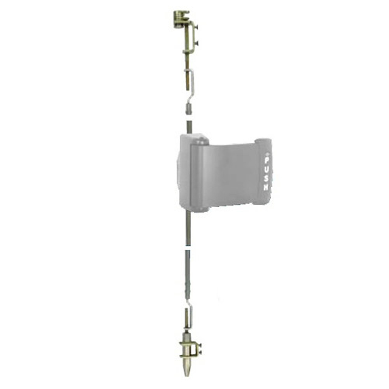 4781-021-628 Adams Rite Heavy Duty Deadlatch in Clear Anodized Finish