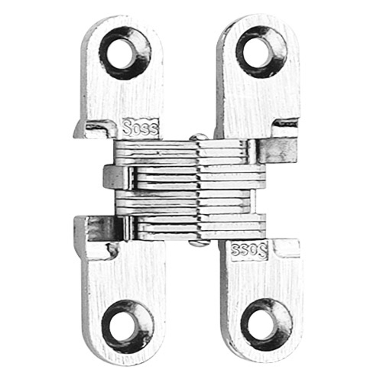 101C-WH Soss Invisible Hinge in White Finish