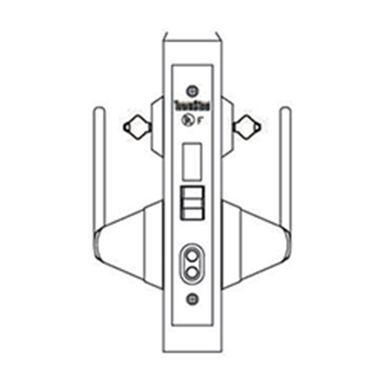 MRX-E-L-35-630-YLFIC TownSteel Heavy Duty Anti-Ligature Storeroom with Dead Bolt x Levers Mortise Lock Double Cylinders with Escutcheon Trim in Satin Stainless Steel MRX-E-L-35-630-YLFIC TownSteel Heavy Duty Anti-Ligature Storeroom with Dead Bolt x Levers Mortise Lock Double Cylinders with Escutcheon Trim in Satin Stainless Steel