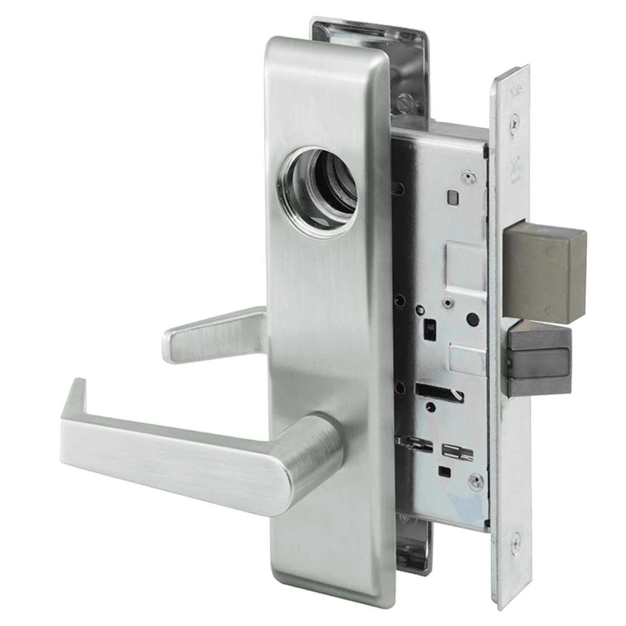 AUCN8811-2FL-612-SFICLC Yale 8800FL Series Double Cylinder Mortise Classroom Deadbolt Locks with Augusta Lever Lock Prepped SFIC in Satin Bronze AUCN8811-2FL-612-SFICLC Yale 8800FL Series Double Cylinder Mortise Classroom Deadbolt Locks with Augusta Lever Lock Prepped SFIC in Satin Bronze