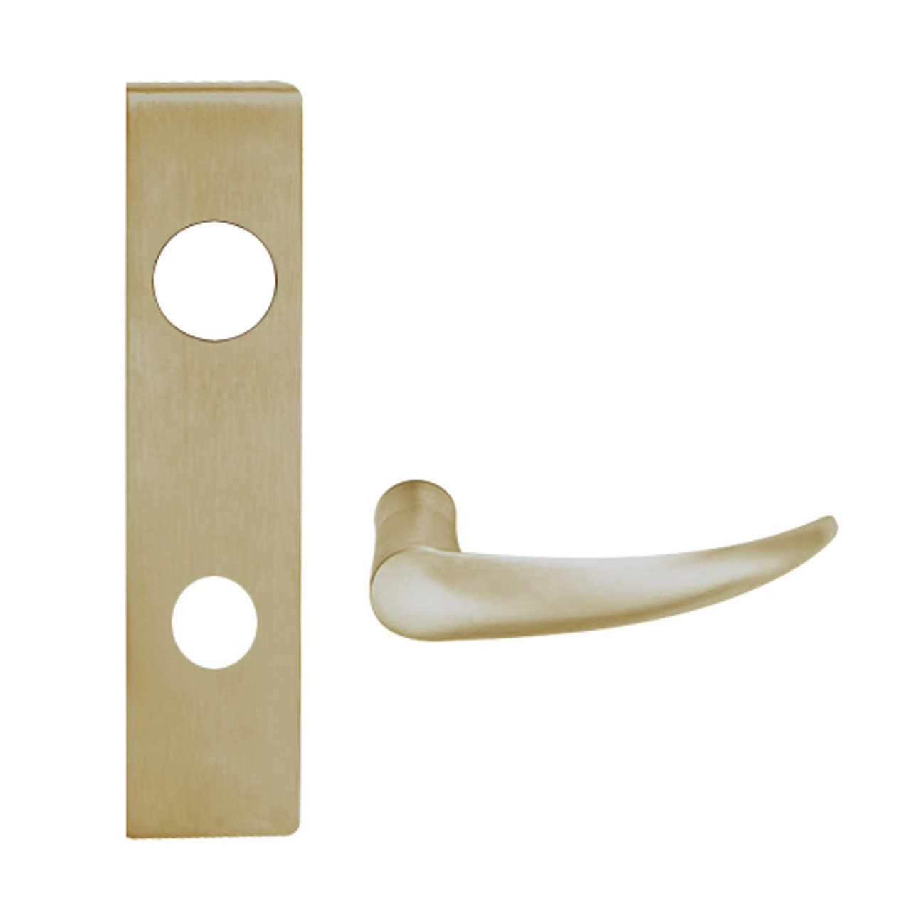 L9050B-OME-L-613 Schlage L Series Entrance Commercial Mortise Lock with Omega Lever Design Prepped for SFIC in Oil Rubbed Bronze