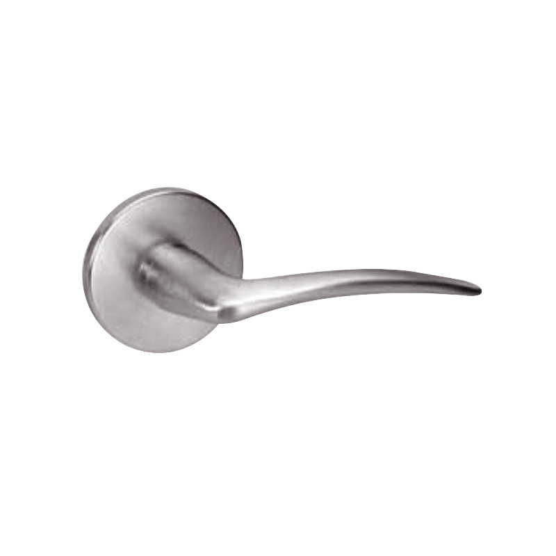 ARR8808-2FL-629-LH Yale 8800FL Series Double Cylinder Mortise Classroom Locks with Arcadia Lever - Left-Handed in Bright Stainless Steel