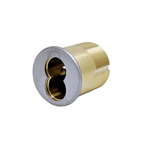 ARCN8847FL-630-RH-ICLC Yale 8800FL Series Single Cylinder with Deadbolt Mortise Entrance Lock with Indicator with Arcadia Lever - Right-Handed Lock Prepped LFIC in Satin Stainless Steel