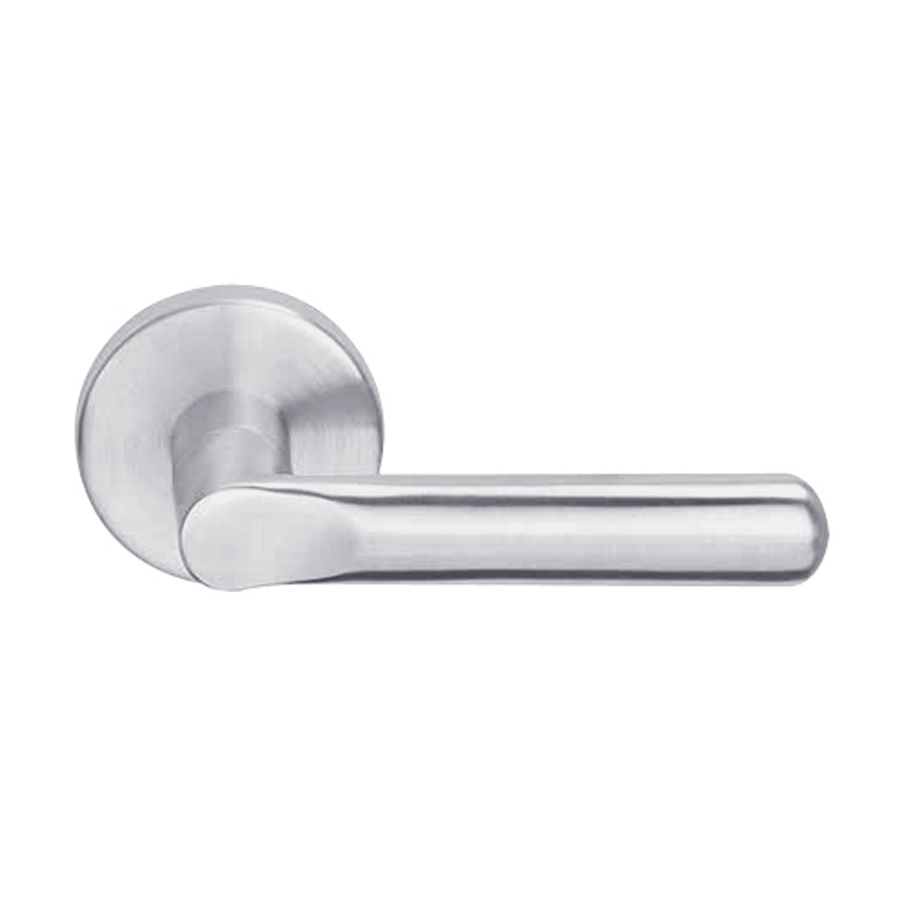 L9070L-18A-626-RX Schlage L Series Less Cylinder Classroom Commercial - Request to Exit Mortise Lock with 18 Cast Lever Design in Satin Chrome